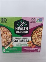 Health warrior grains & seeds oatmeal 2 flavors