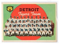 Detroit Tigers Team Card 1959 Topps #329 Very