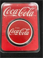 Coca-Cola Colorized Silver Round