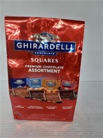 Ghirardelli assorted chocolate squares 23.8oz bag