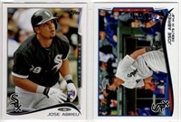 Lot of 2 Jose Abreu Rookie Cards 2014 Topps #496