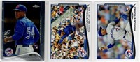 Lot of 3 Marcus Stroman Rookie Cards 2014 Topps