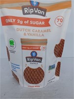 Rip Van dutch caramel & vanilla mini wafels  24pks