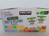 Kirkland organic fruit & vegetable pouches 2