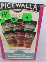 Spicewalla gourmet seasoning blends 5 flavors 14ct