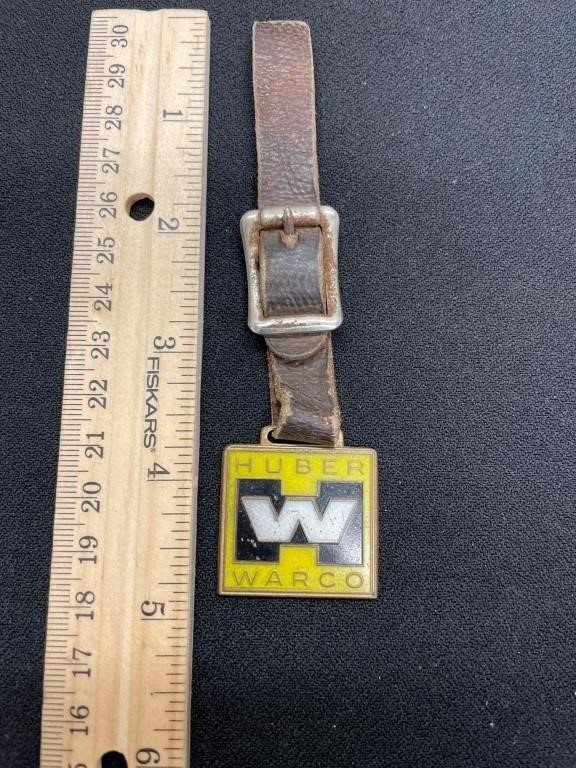 Huber Warco Watch Fob & Strap
