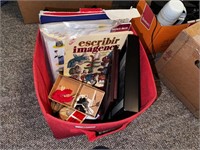 MISC SEWING LOT RED BIN