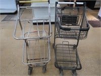 2 Shopping Carts (used)