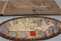 1999 Millenium Canada Quarters