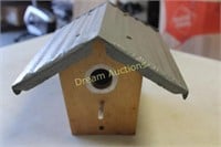 Birdhouse with Metal Roof