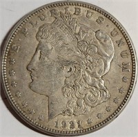 1921 "D" - MORGAN SILVER DOLLAR (11)