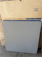 Meco Folding Card Table in Gray w/ Original Box