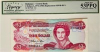 Bahamas $3.1974(1984)Replacement Mehilba .BhAf