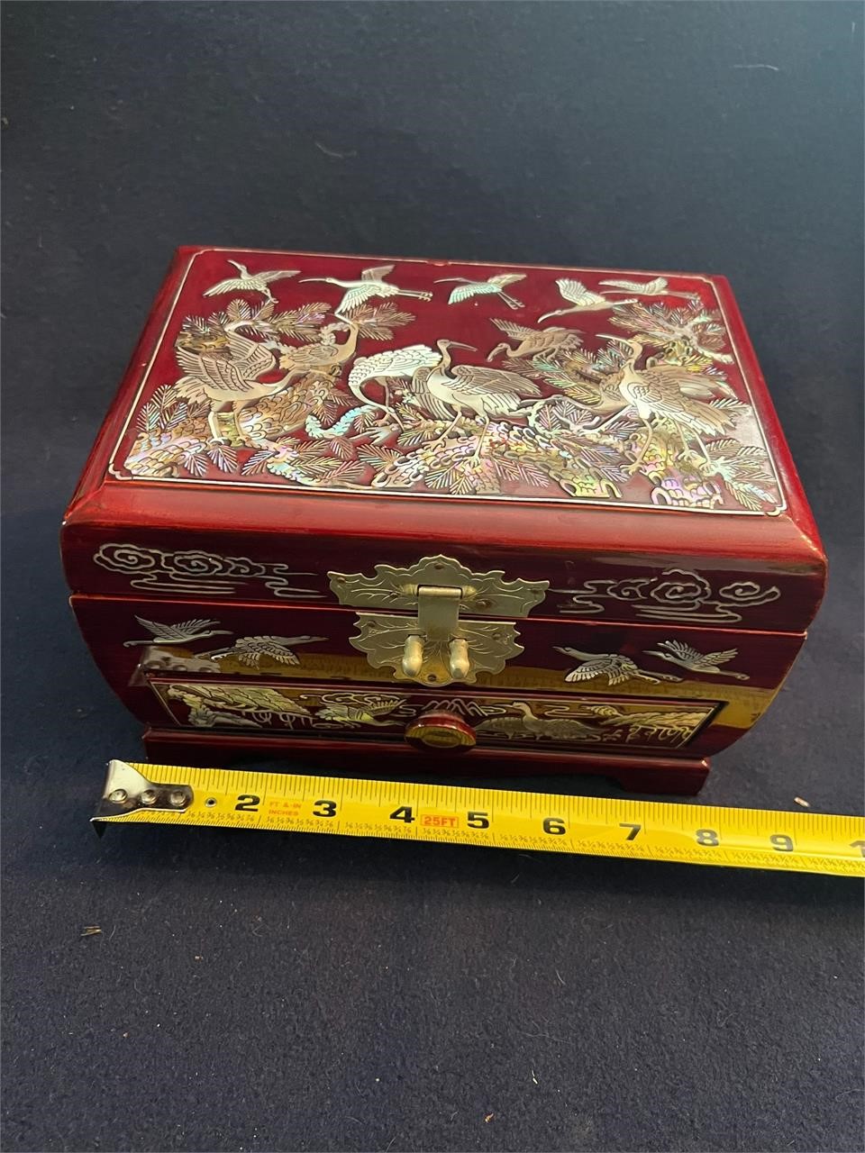Small Oriental Jewelry Box