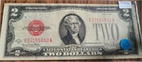 1928 $2 Red Note