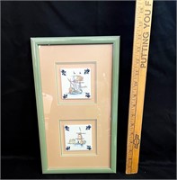 Framed Dutch Tiles