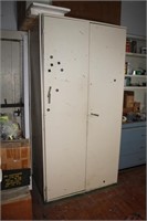 Large Metal Storage Cabinet  84 x 32 x 44