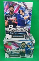 2x Sealed 2023 Bowman Platinum Baseball Boxes