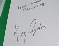 Ken Dryden SIGNED In School Paperback Book 2000