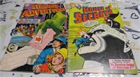 1964 Lot 2 Comic Books Strange Adventure Secrets