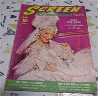 1940 Screen Romance 10 Cent Hollywood Magazine