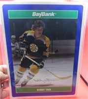 1993-94 Bobby Orr Signed Bay Bank Promo Poster