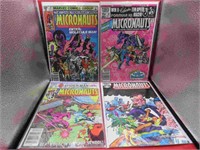 The Micronaunts Lot 4 Comic Books #23-35-36-42