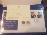 Prince Charle Lady Diana Wedding Commemorative,AB2