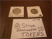 (2) Strue Woonsocket, SD Tokens