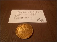 1989 Humboldt, SD Centennial Coin