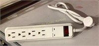 4-Outlet Surge Protector Cord