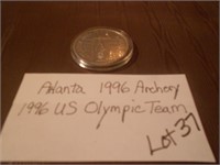 Atlanta 1996 Olympic Archery Team Coin