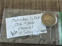 Mobridge SD Centennial Coin Sitting Bull Stampede