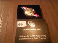 2019 Apollo 19 Anniv. Commemorative Coin