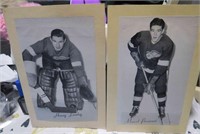 1944-63 Beehive 2 Hockey Photos Lumley Provonost