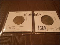 (2) V Nickels