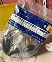 GE Dryer Power Cord 4-Wire
