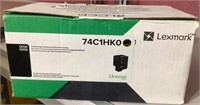 Lexmark 74C1HK0 Toner Cartridge Black $379 R