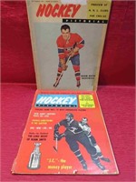 1961 & 1968 Hockey Pictorial Magazines Geoffrion