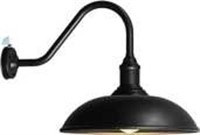 "21" Outdoor Barn Light Dusk to Dawn Gooseneck Fix