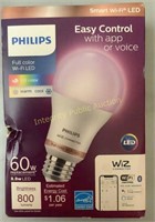 Philips Smart WiFi LED 60W Light Bulb