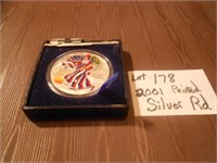 2001 Painted Silver 1 oz.