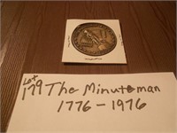 1976 The Minuteman Commeorative Coin