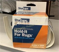 ShurTape Hold-It for Rugs 2.5" x 25'