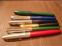(6) Vintage Fountain Pens