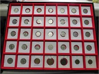 Coin Collection Canada & USA w Silver Old Copper+
