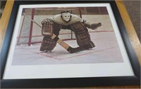 22x18" Framed Ken Danby Hockey Goalie Picture