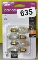 Feit Electric 7W Incandescent Bulbs E12