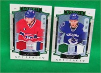 2015-16 Artifacts Jacob De la Rose Green /199 + 1