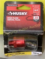 Husky High Flow Swivel Plug